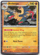 Archeops 051/086 Holo Rare White Flare Pokemon Near Mint