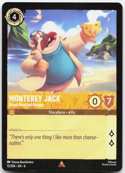 Monterey Jack - Good-Hearted Ranger Rare Azurite Sea 13/204 NM