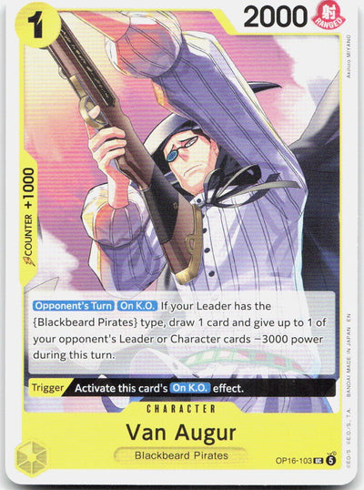 Van Augur UC The Time of Battle OP16-103 NM