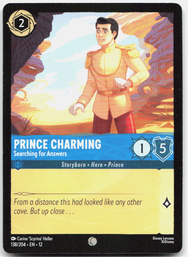 Prince Charming - Searching for Answers Common Wilds Unknown 138/204 NM