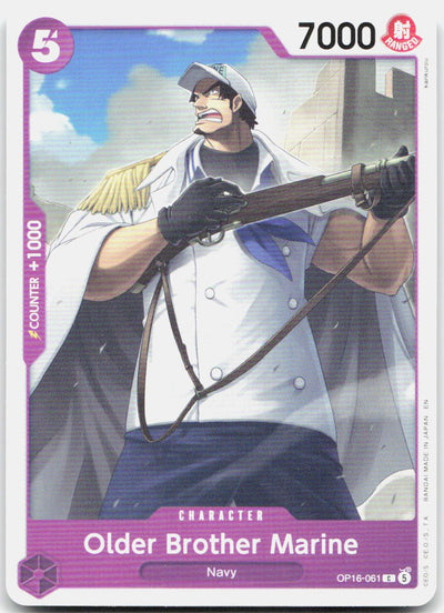 Older Brother Marine C The Time of Battle OP16-061 NM