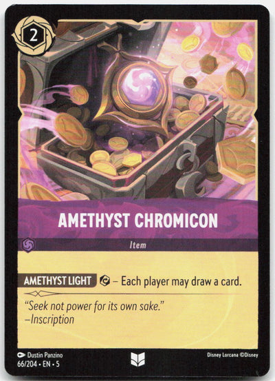 Amethyst Chromicon Uncommon Shimmering Skies 66/204 NM