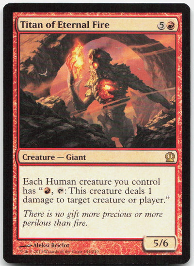 Titan of Eternal Fire R Theros 144 NM