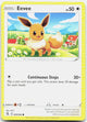 Eevee 205/264 Common Fusion Strike Pokemon Near Mint