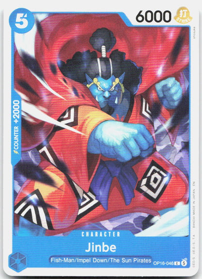 Jinbe (046) C The Time of Battle OP16-046 NM