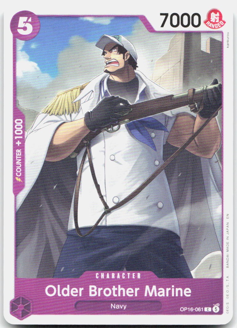 Older Brother Marine C The Time of Battle OP16-061 NM