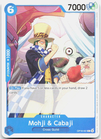 Mohji & Cabaji C The Time of Battle OP16-051 NM