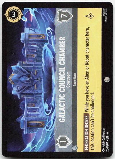 Galactic Council Chamber - Courtroom Common Azurite Sea 204/204 NM