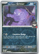 Team Rocket's Grimer 123/182 Common Destined Rivals Pokemon Reverse Holo NM