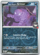 Team Rocket's Grimer 123/182 Common Destined Rivals Pokemon Reverse Holo NM