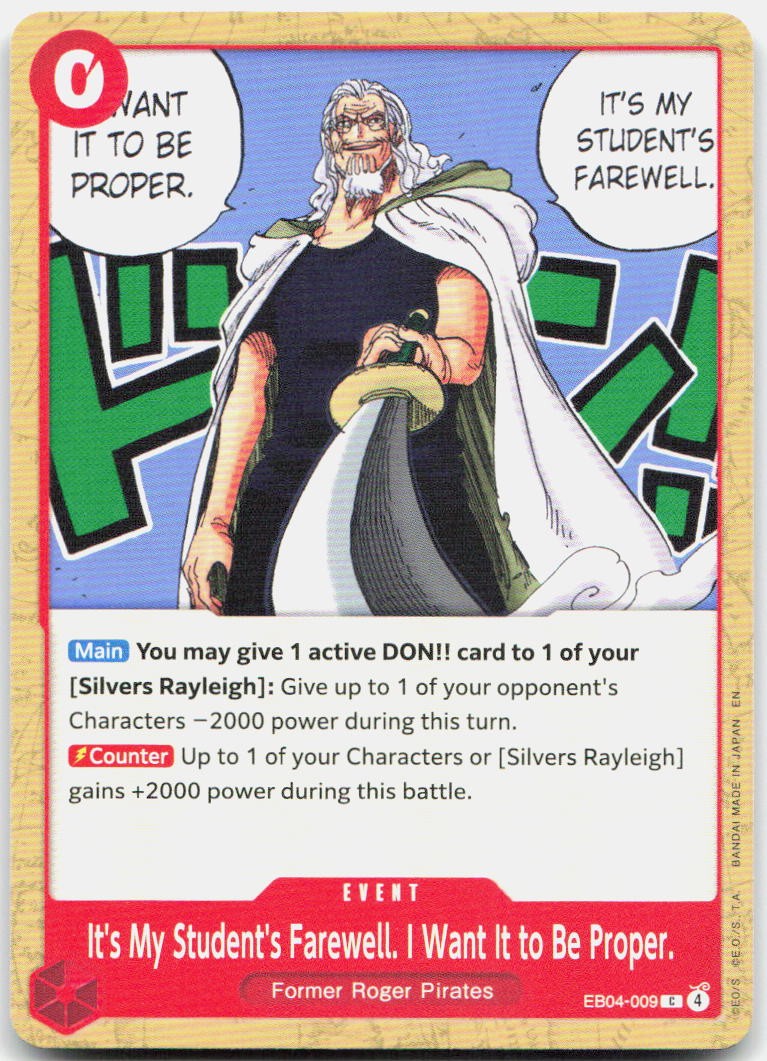 It's My Student's Farewell C Adventure on Kami's Island Release Event EB04-009NM