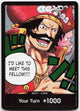 DON!! Card (Gol.D.Roger) (Gold) Foil DON!! Carrying On His Will NM