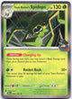 Team Rocket's Spidops 020/182 Rare Destined Rivals Pokemon Reverse Holo NM