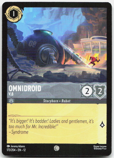 Omnidroid - V.8 Common Wilds Unknown 173/204 NM