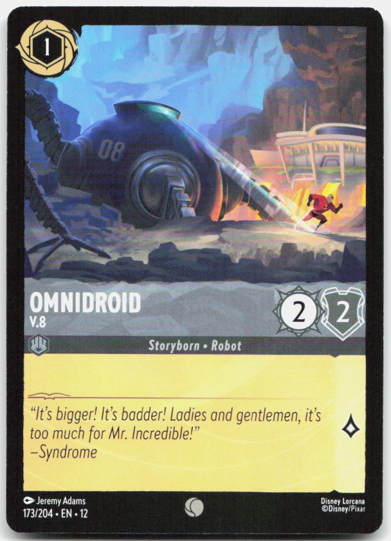 Omnidroid - V.8 Common Wilds Unknown 173/204 NM