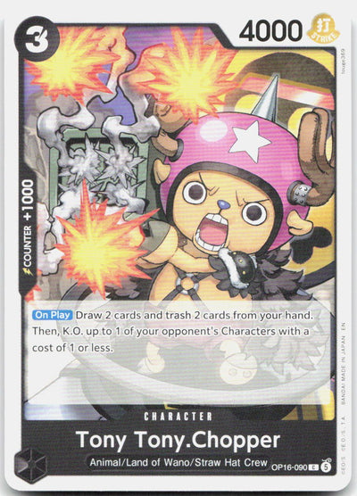 Tony Tony.Chopper C The Time of Battle OP16-090 NM