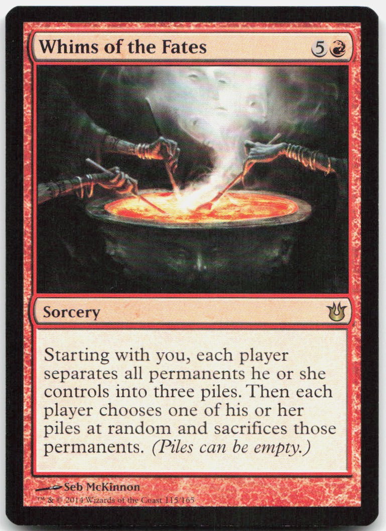 Whims of the Fates R Born of the Gods 115 NM