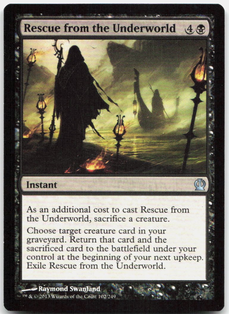 Rescue from the Underworld Foil U The List Reprints 102 NM