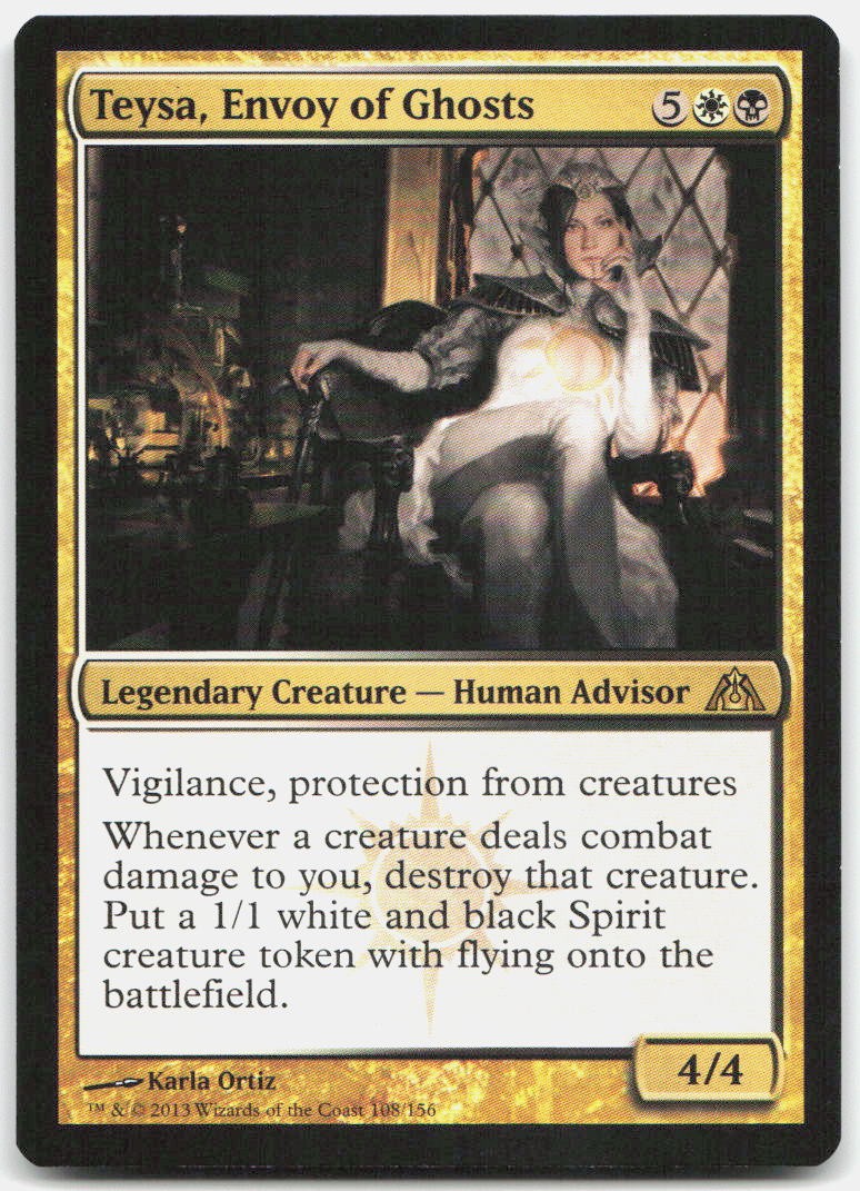 Teysa, Envoy of Ghosts R Dragon's Maze 108 NM