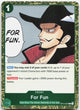 For Fun OP14-037 Rare The Azure Sea's Seven One Piece Foil Near Mint