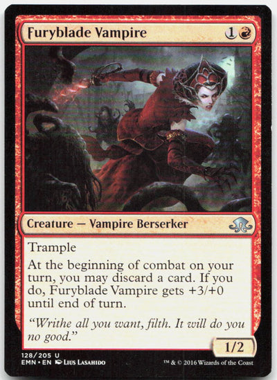 Furyblade Vampire U Eldritch Moon 128 NM