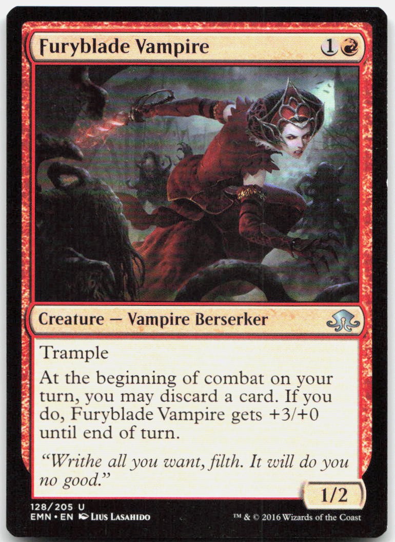 Furyblade Vampire U Eldritch Moon 128 NM