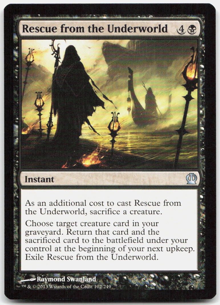Rescue from the Underworld Foil U The List Reprints 102 NM