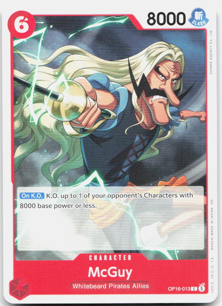 McGuy C The Time of Battle OP16-013 NM