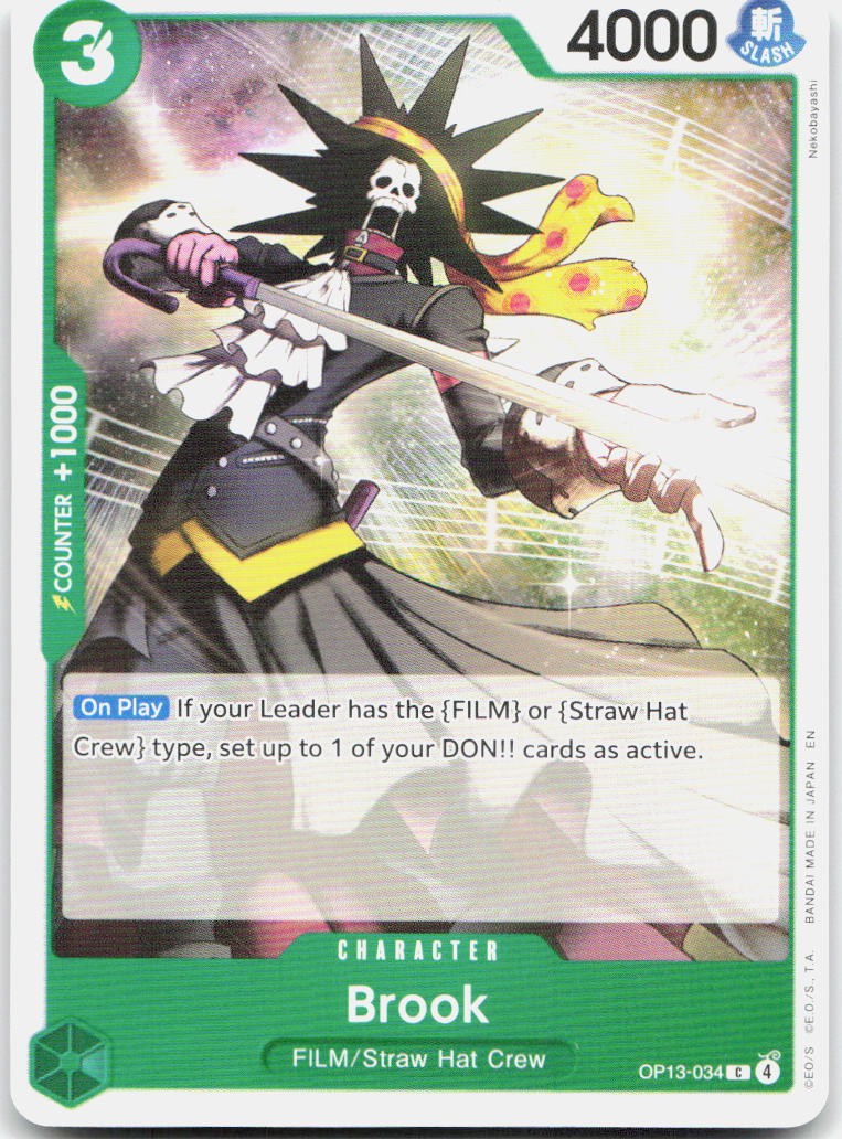 Brook C Carrying On His Will OP13-034 NM
