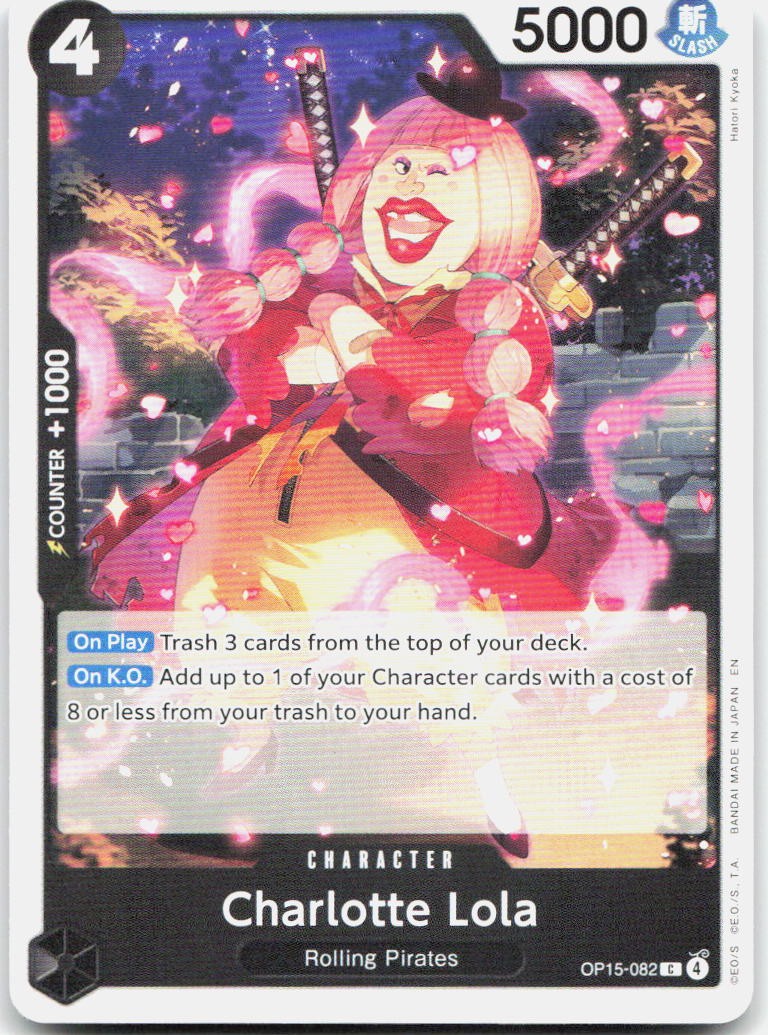 Charlotte Lola C Adventure on Kami's Island OP15-082 NM