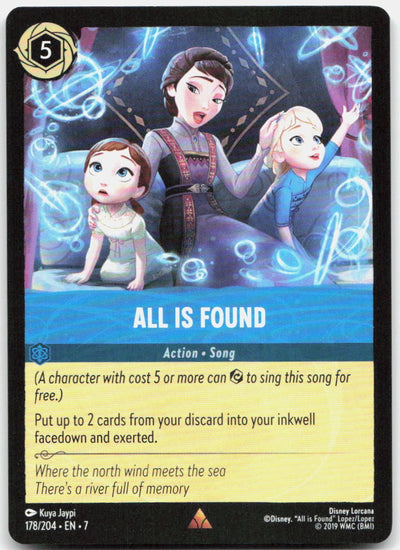All Is Found Rare Archazia's Island 178/204 NM