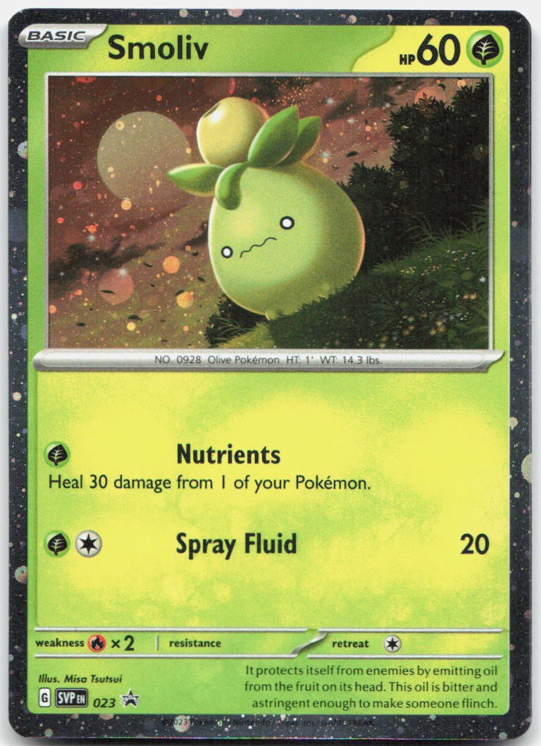 Smoliv Holo Promo SV: Scarlet & Violet Promo Cards 023 NM