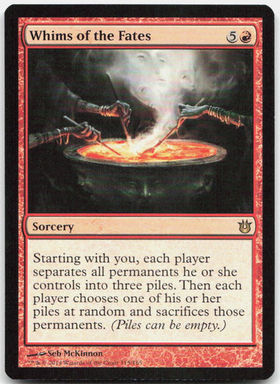 Whims of the Fates R Born of the Gods 115 NM