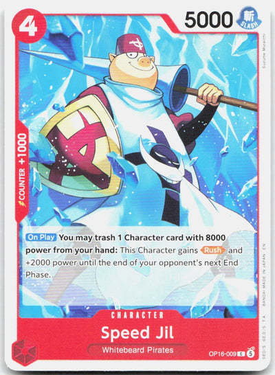 Speed Jil C The Time of Battle OP16-009 NM
