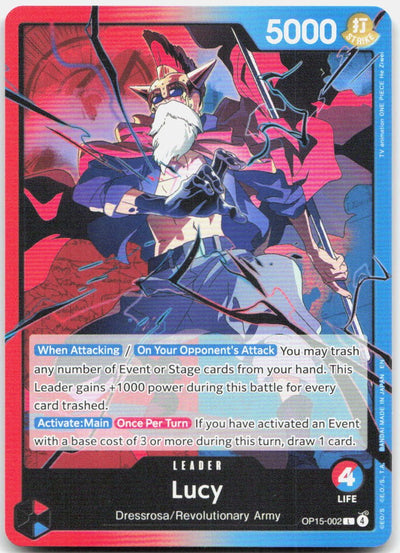Lucy L Adventure on Kami's Island OP15-002 NM