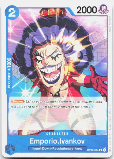 Emporio.Ivankov (044) C The Time of Battle OP16-044 NM