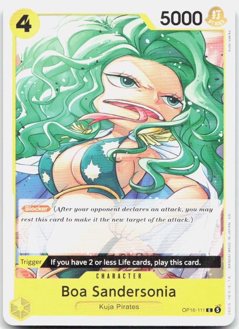 Boa Sandersonia C The Time of Battle OP16-111 NM