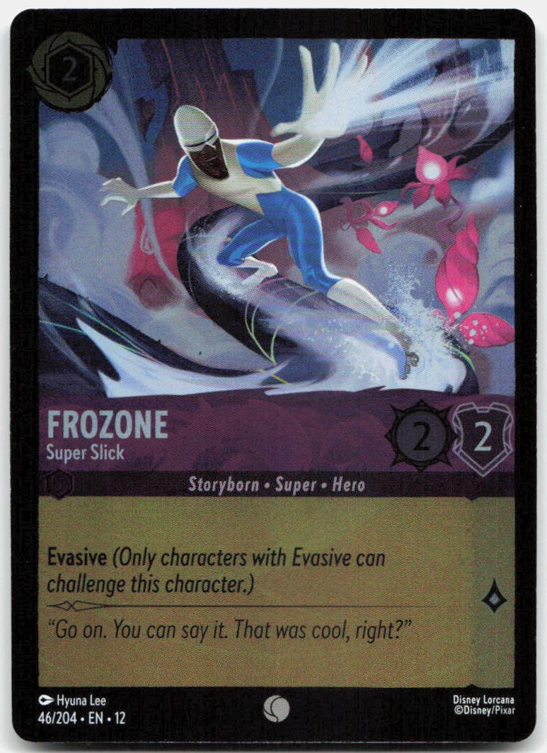 Frozone - Super Slick Cold Foil Common Wilds Unknown 46/204 NM