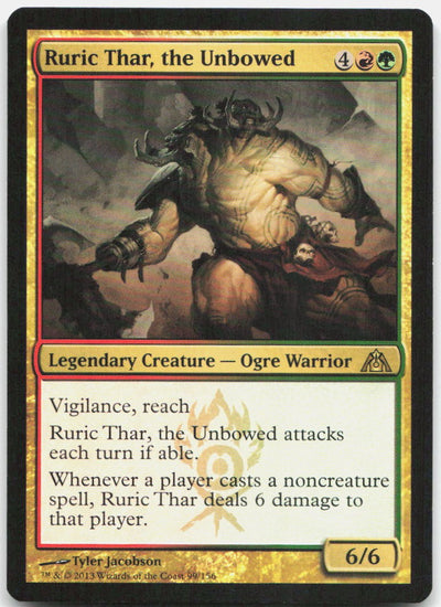 Ruric Thar, the Unbowed R Dragon's Maze 99 NM