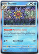 Starmie 121/165 Rare 151 Pokemon Holo Near Mint