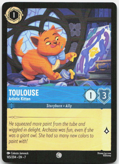 Toulouse - Artistic Kitten Common Archazia's Island 165/204 NM