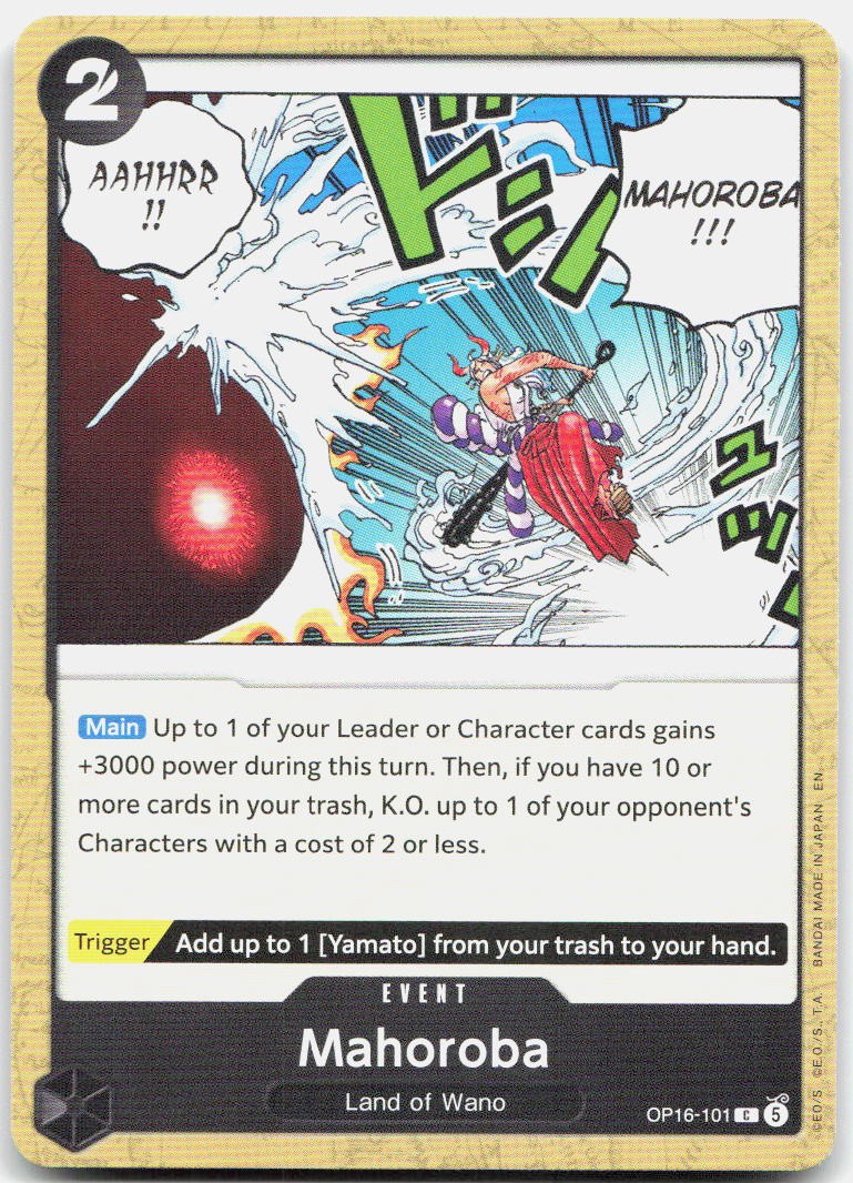Mahoroba C The Time of Battle OP16-101 NM