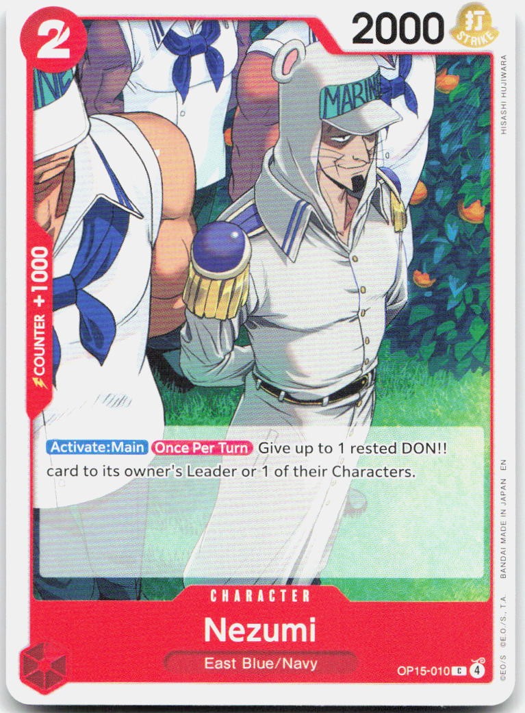 Nezumi C Adventure on Kami's Island OP15-010 NM
