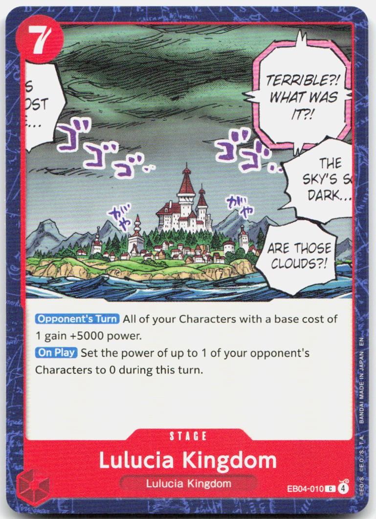 Lulucia Kingdom C Adventure on Kami's Island Release Event Cards EB04-010 NM