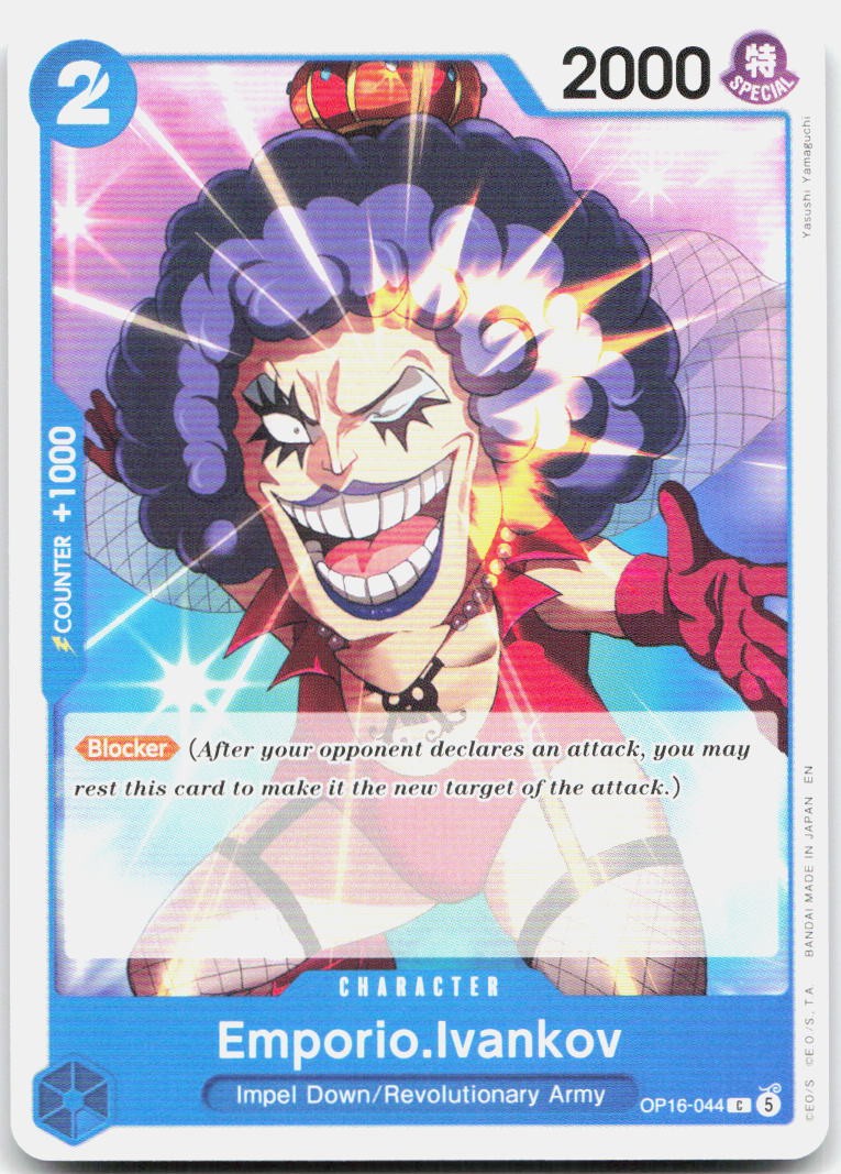 Emporio.Ivankov (044) C The Time of Battle OP16-044 NM